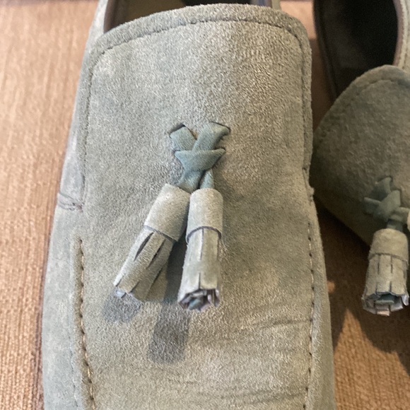 Hush Puppies EUC Suede Lt. Green Women’s Loafers - SZ 9 Perfect for Fall! - Picture 6 of 15